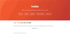 Desktop Screenshot of ivebe.com